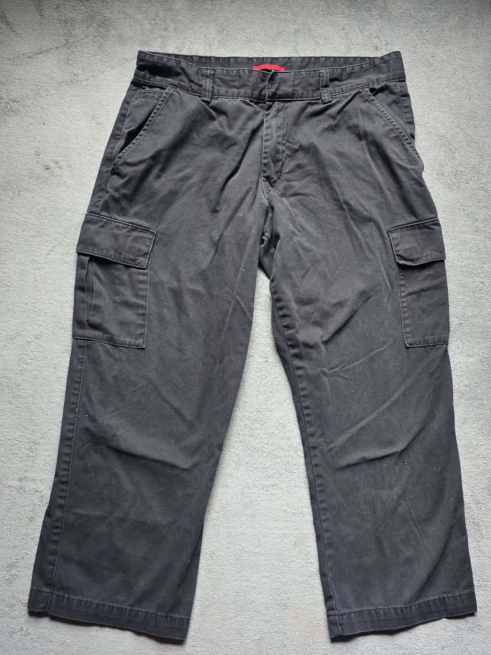 Tesla Men's Black Cargo Pants with Utility Pockets